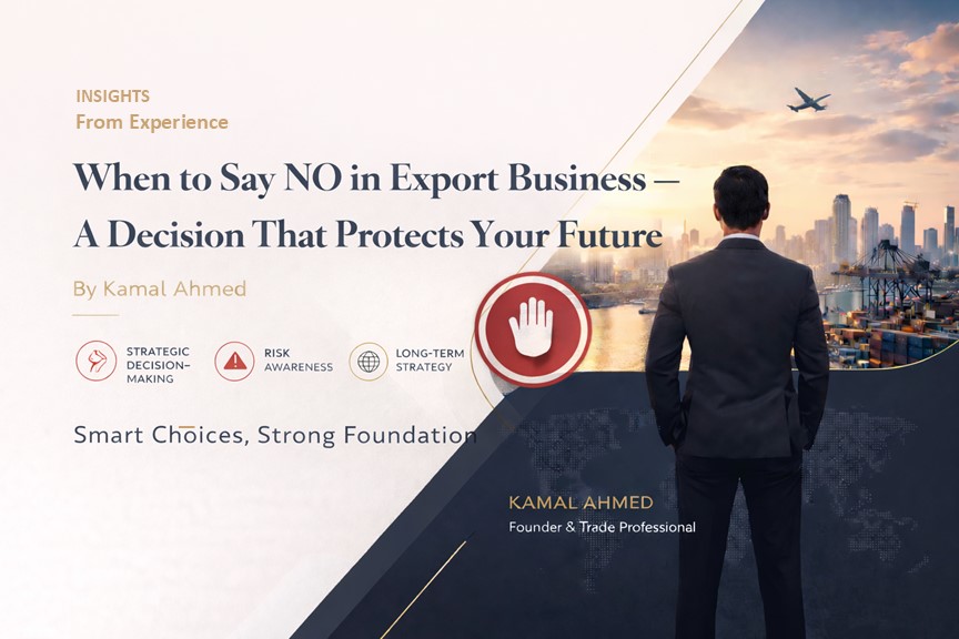 Kamal Ahmed Insights - When to say NO